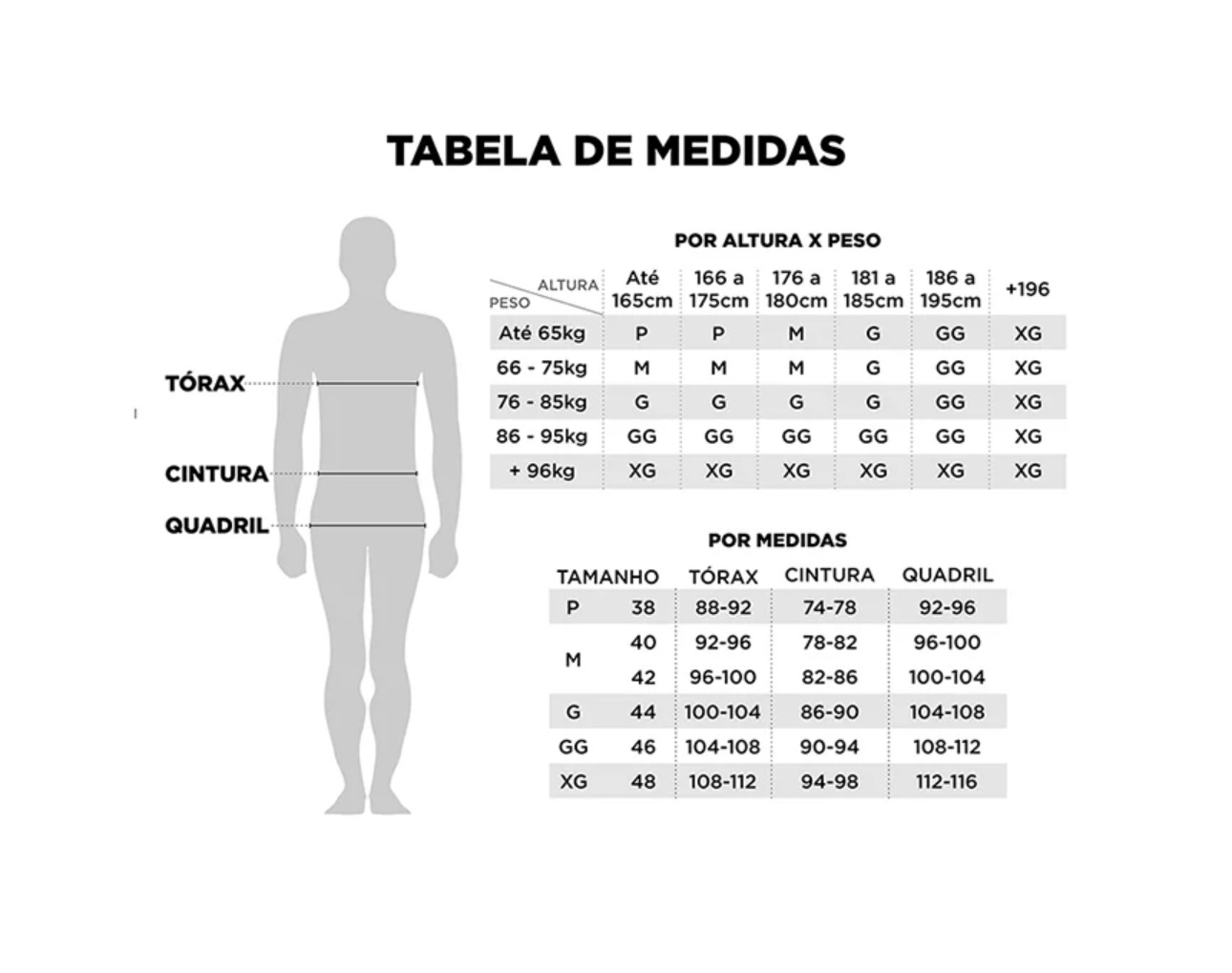 Decifrando as Tabelas de Tamanhos: Brasil vs. Internacional - inspiração 1