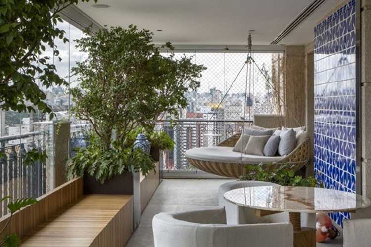 Varandas em L: Aproveitando Cantos e Criando Ambientes Divididos - inspiração 1