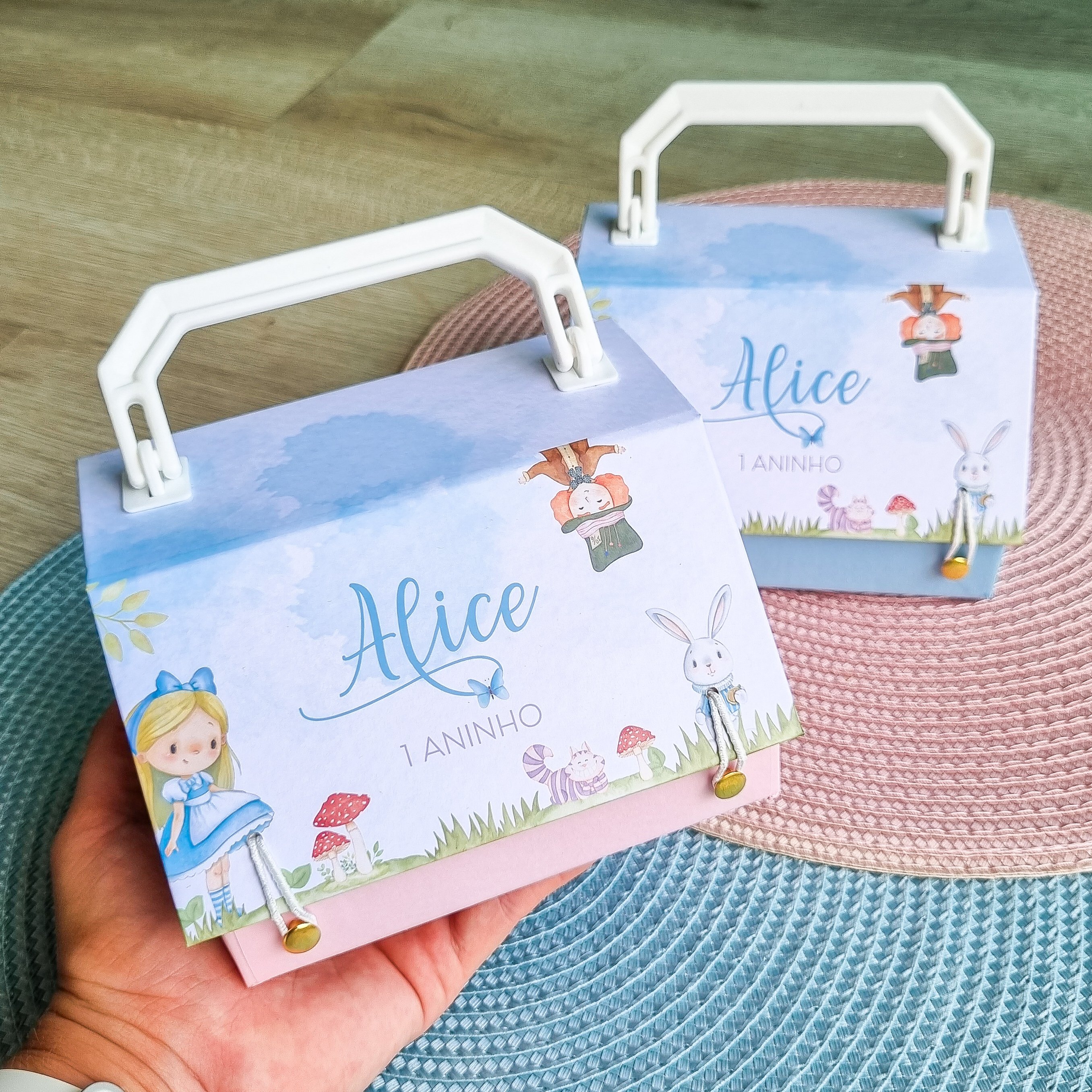 Chaveiros Temáticos do Gato de Cheshire - inspiração 2