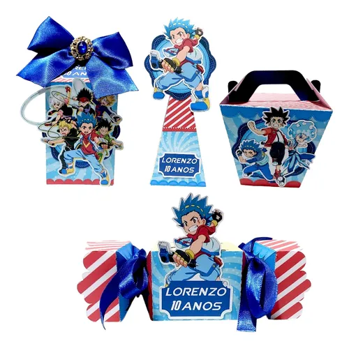 Personalizando Lembrancinhas com o Tema Beyblade - inspiração 2