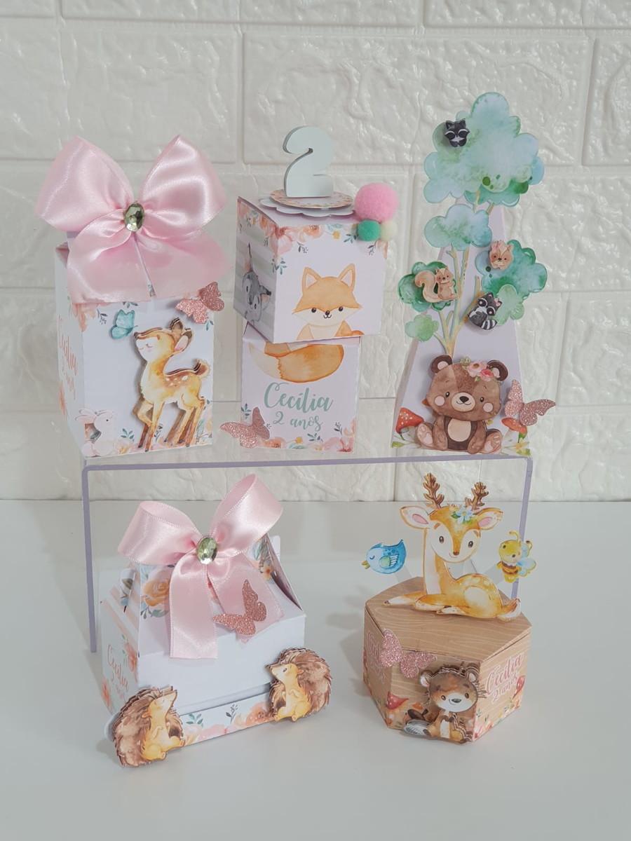 Biscoitos Decorados com Motivos Florestais: Delícia e Arte - inspiração 2