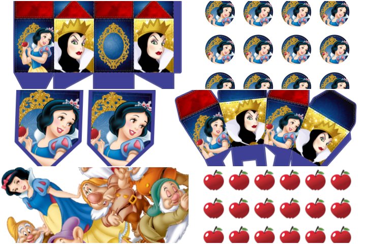 Chaveiros de Feltro dos Personagens Clássicos - inspiração 1