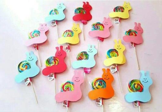 Pirulitos Caracol para Cada Ocasião: Festas Infantis - inspiração 2