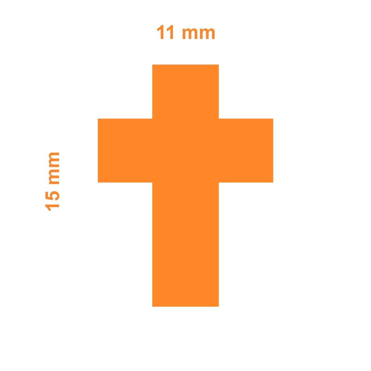 Cruz de EVA com Mensagem Inspiradora: Um Toque Especial - inspiração 2