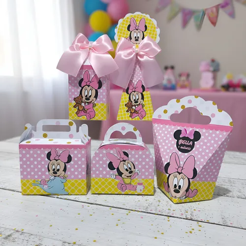 Praticidade Encantada: Copos e Canecas com a Carinha da Minnie - inspiração 2