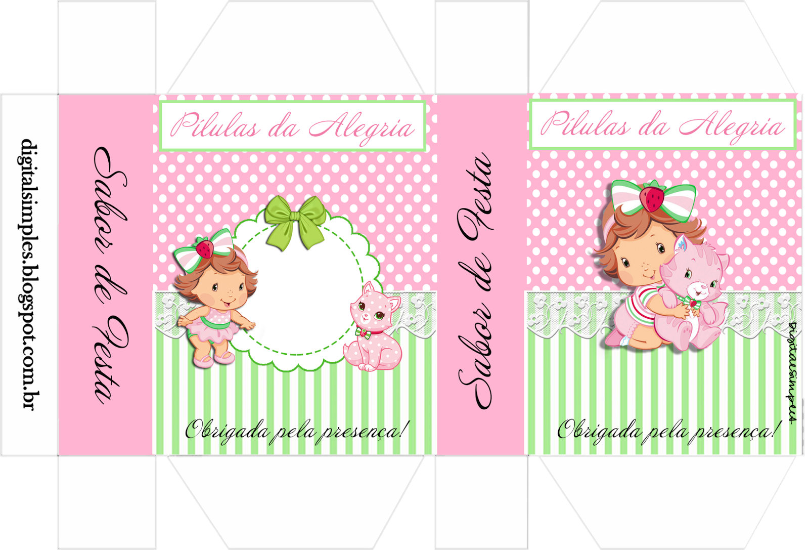 Potinhos de Doce com Tema Frutinhas - inspiração 1