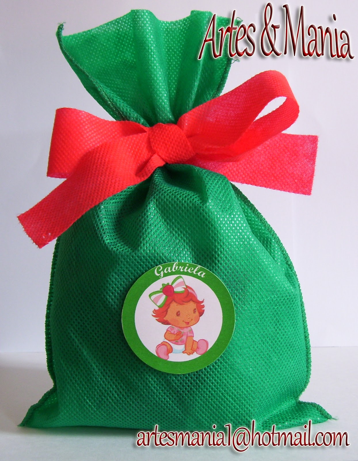 Bolsinhas de Tecido Bordadas - inspiração 1