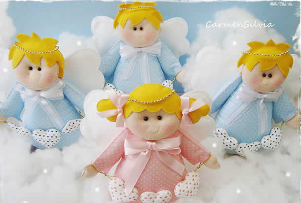 Personalizando Seus Anjinhos: Cores e Estilos Únicos - inspiração 1