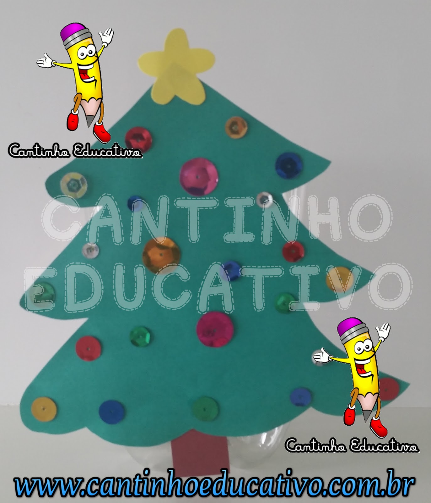 Anjinhos Feitos com o Corpo da Garrafa - inspiração 2