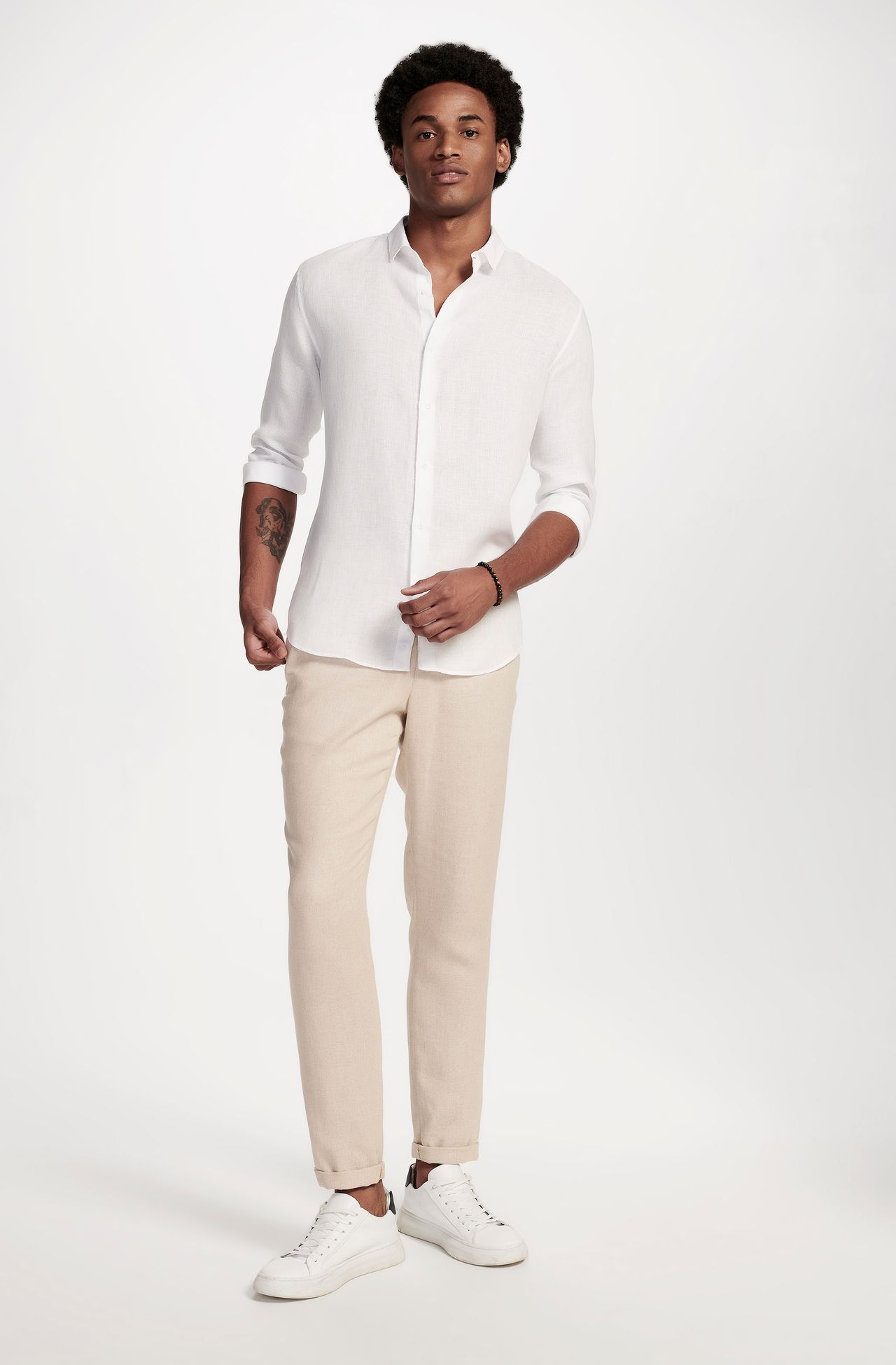 Leveza para o Verão: Calça de Linho com Cropped - inspiração 1