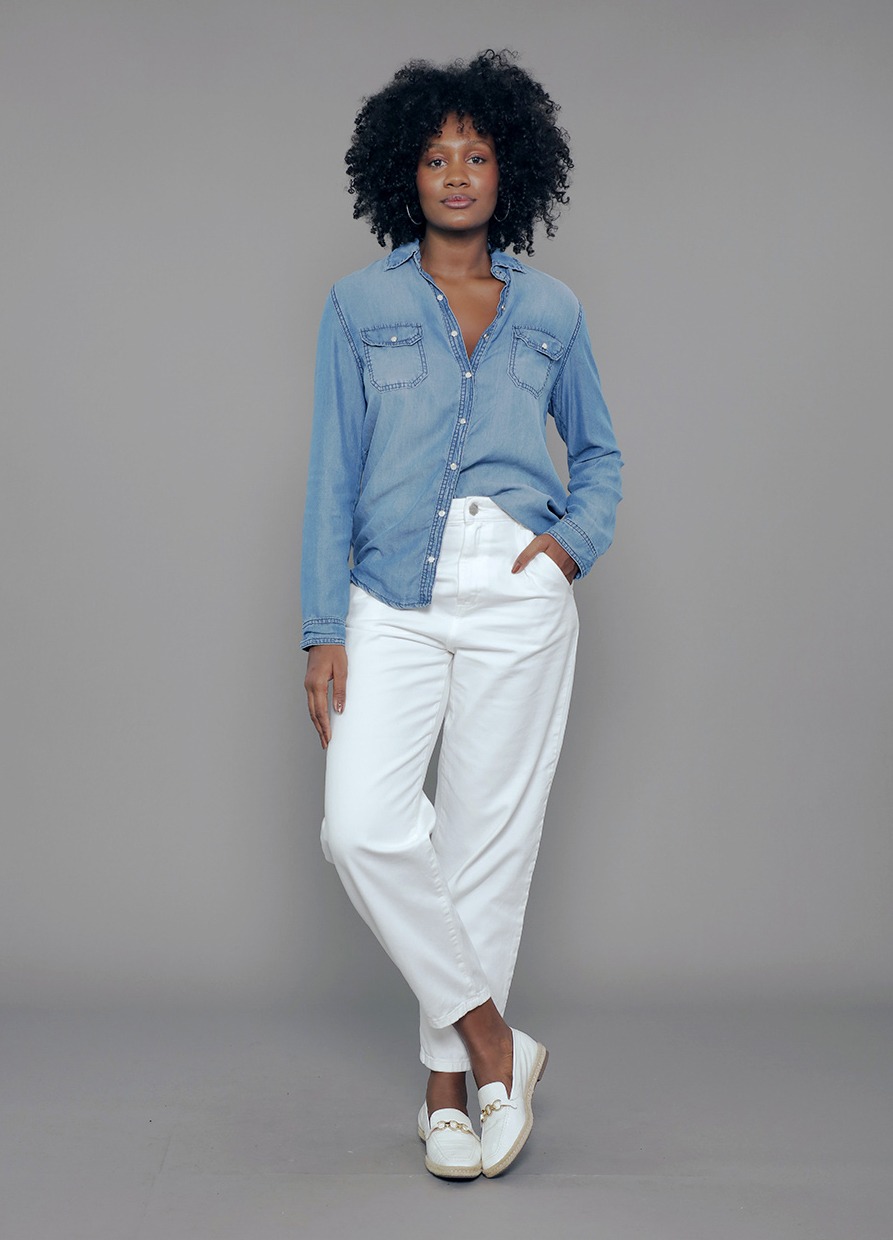 Jeans Com Jeans: O Power Duo Que Sempre Funciona - inspiração 1