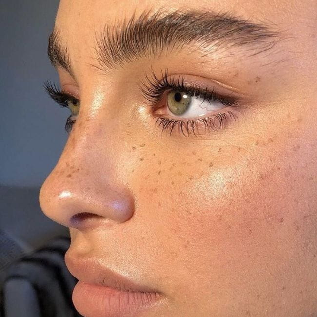 O Toque Mágico do Blush: Cor e Vida sem Cobrir as Pintinhas - inspiração 2