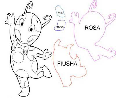 Escolhendo os Personagens dos Backyardigans para Seu Projeto em Feltro - inspiração 1