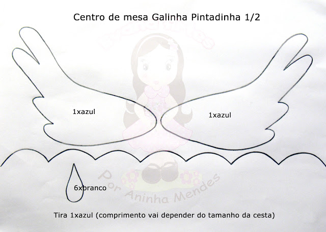 Onde Usar sua Galinha Pintadinha de EVA: Inspirações - inspiração 1
