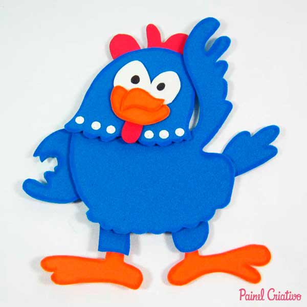 Cortando as Peças da Galinha Pintadinha com Cuidado - inspiração 1