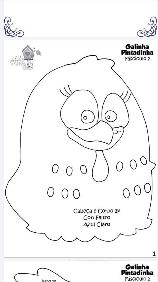 O Galinho-Galo: Charme e Expressividade em Cada Traço - inspiração 2