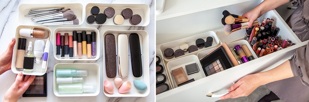 Organização Inteligente para Pincéis e Esponjas - inspiração 1