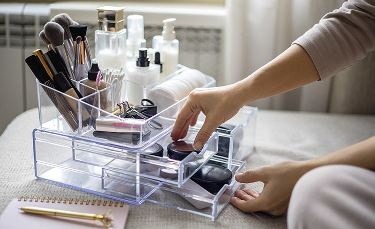 Organização Inteligente para Pincéis e Esponjas - inspiração 2