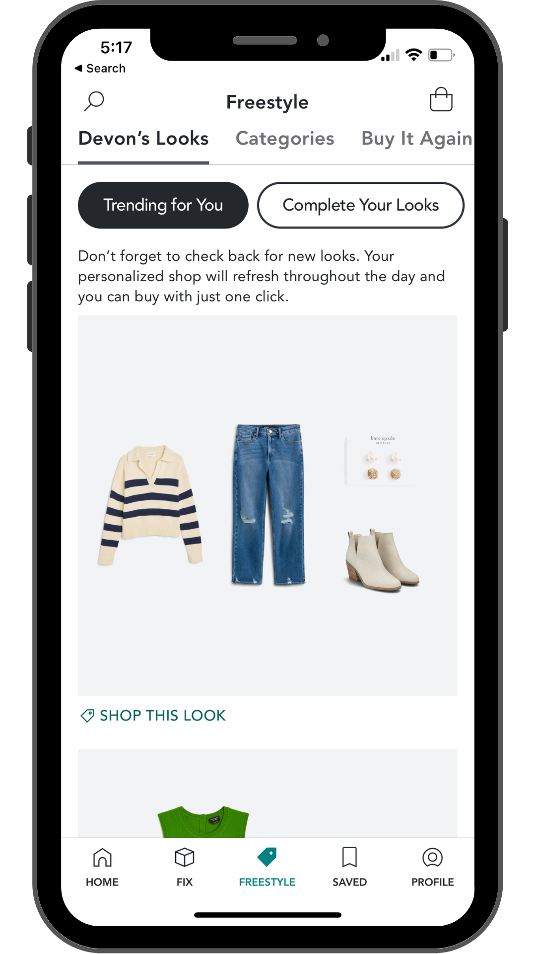 Acompanhamento Personalizado de Tendências - inspiração 2