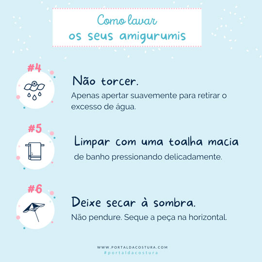 Será que amigurumi e máquina de lavar combinam? Vamos desmistificar! - inspiração 1