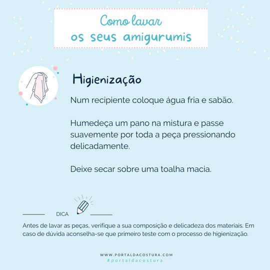 Será que amigurumi e máquina de lavar combinam? Vamos desmistificar! - inspiração 2