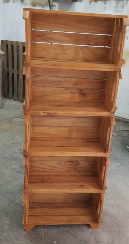 Prateleiras de Caixote: Do Chão à Parede, Sua Criatividade Não Tem Limites - inspiração 1