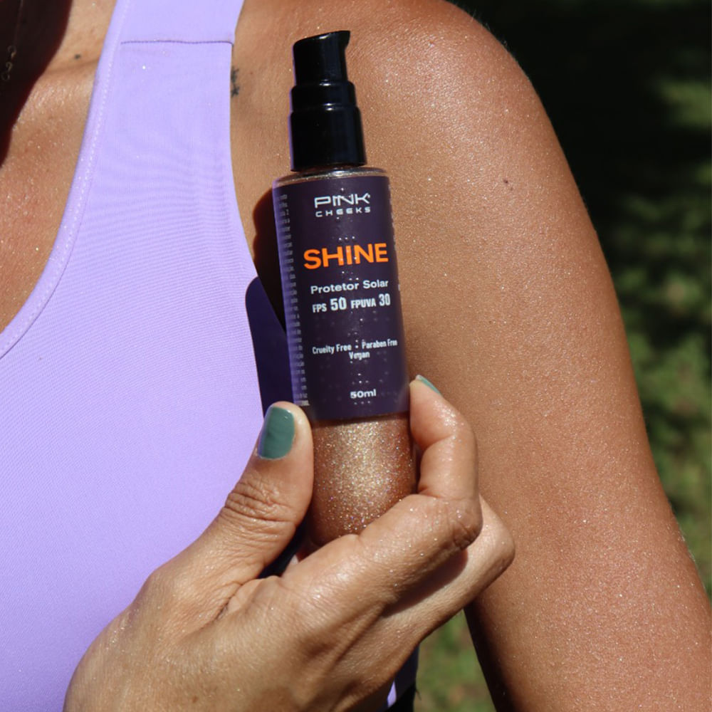Por que o brilho no protetor solar corporal é um charme? - inspiração 1