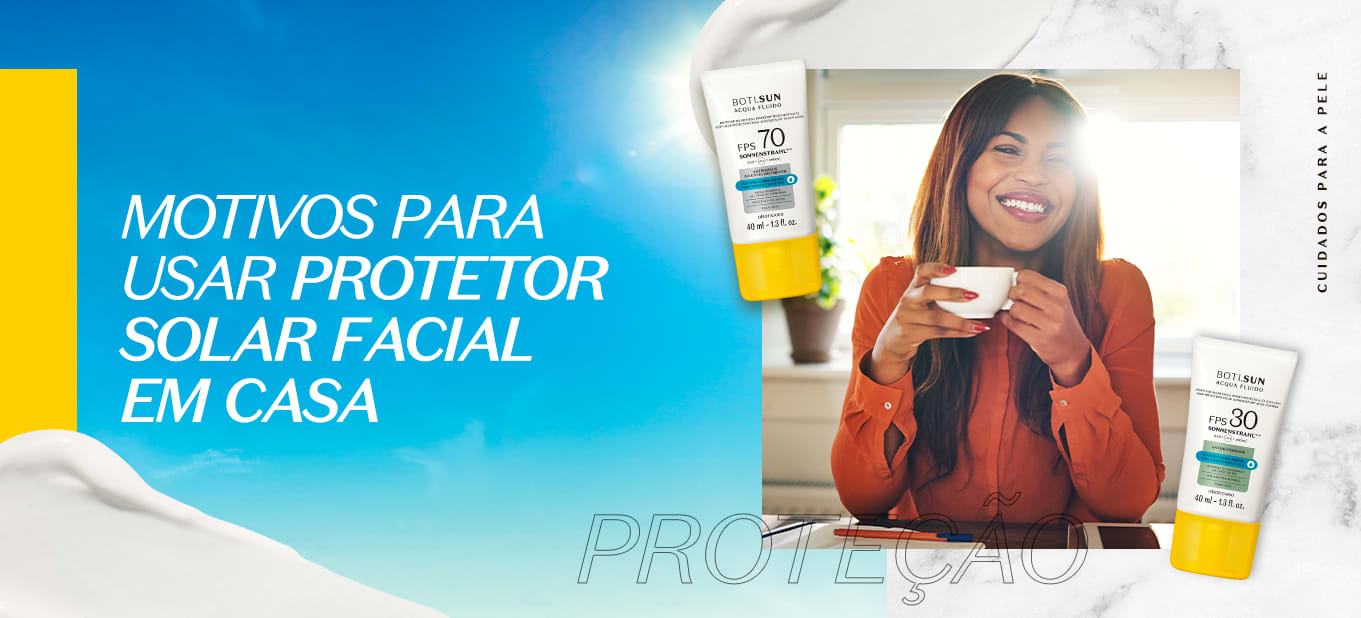 Cuidados extras: protetor solar em dias nublados e chuvosos - inspiração 1