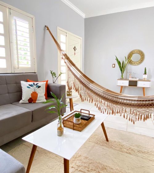 Redes com Suportes Discretos: Elegância sem Exageros - inspiração 1