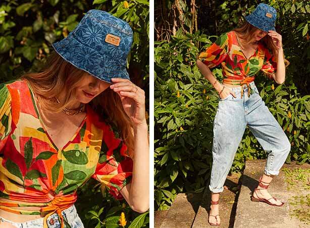 Estilo Praia Chique: Chapéu Hater como Acessório Essencial - inspiração 2