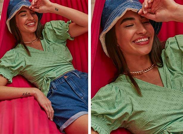 Leveza e Conforto: Trilby em Visuais Casuais com T-shirts - inspiração 1