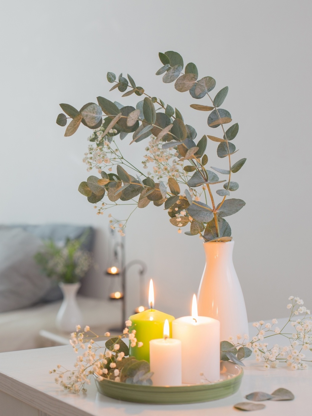 Eucalipto em Vasos Altos: Criando Pontos de Destaque - inspiração 1