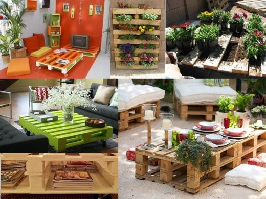 Móveis Incríveis para Sala de Estar com Paletes - inspiração 2