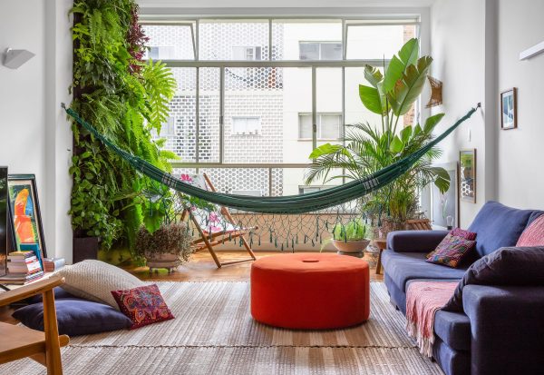 como fazer suporte plantas macrame