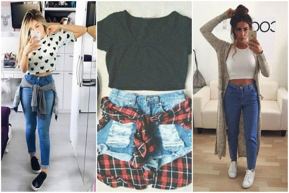 ideias de looks patricinha inverno para escola
