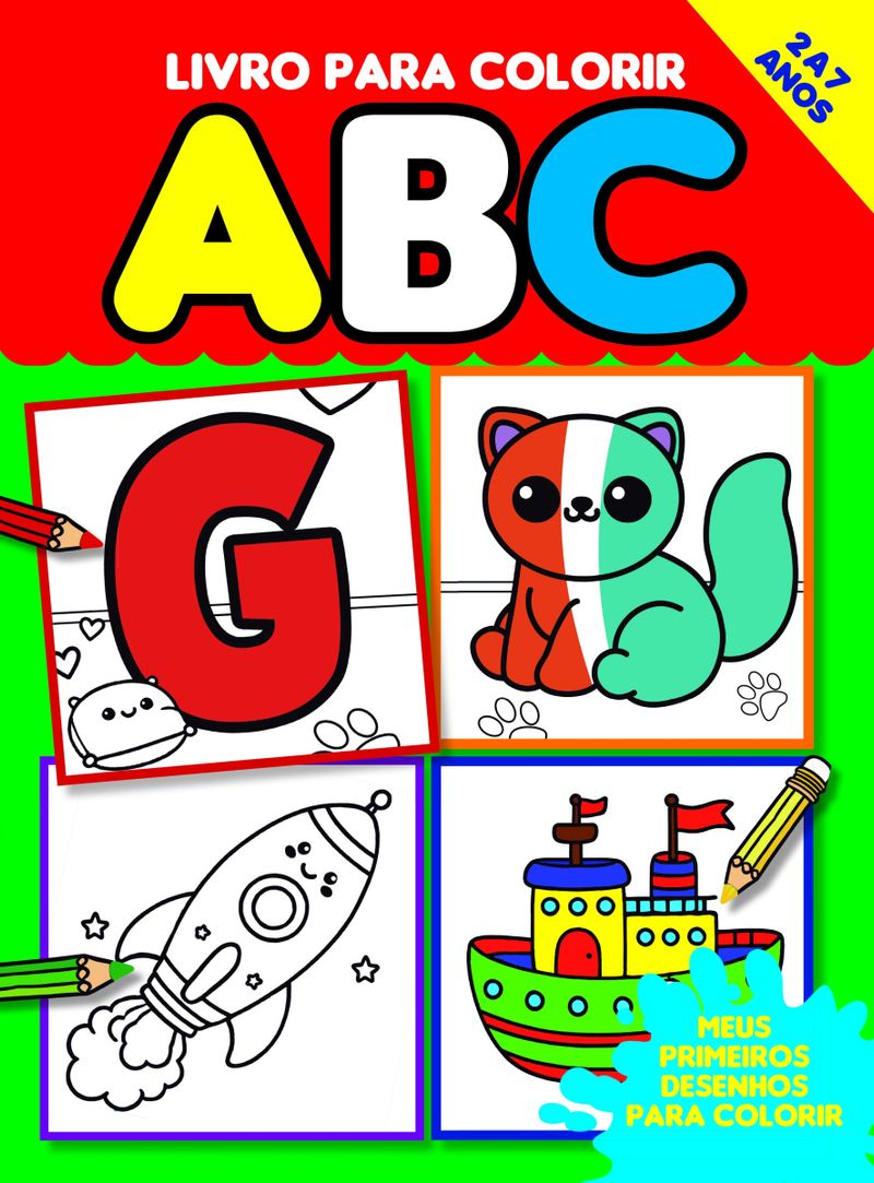 erros comuns ao usar desenhos do abc para colorir