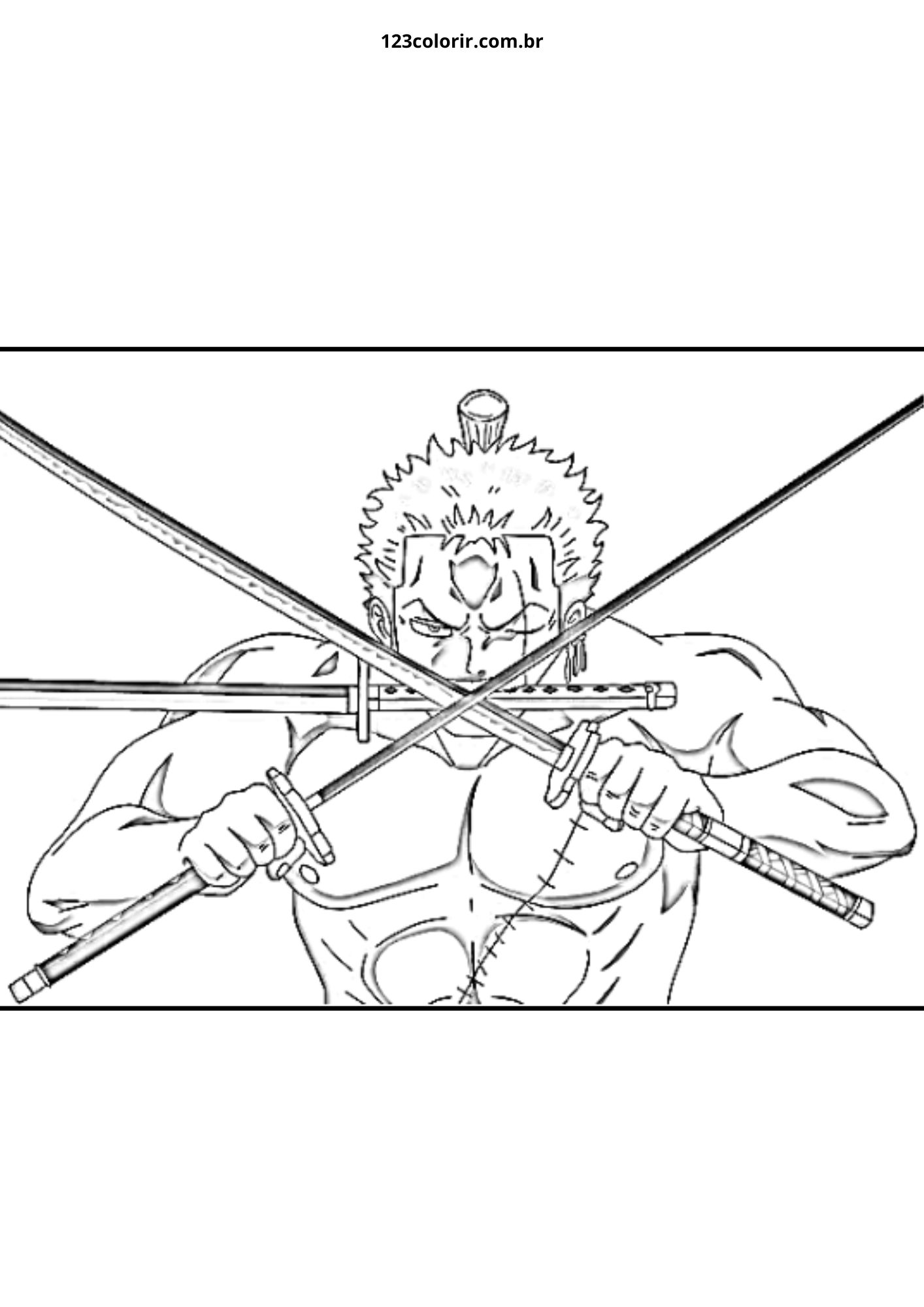 livro de colorir anime vs desenhos para imprimir