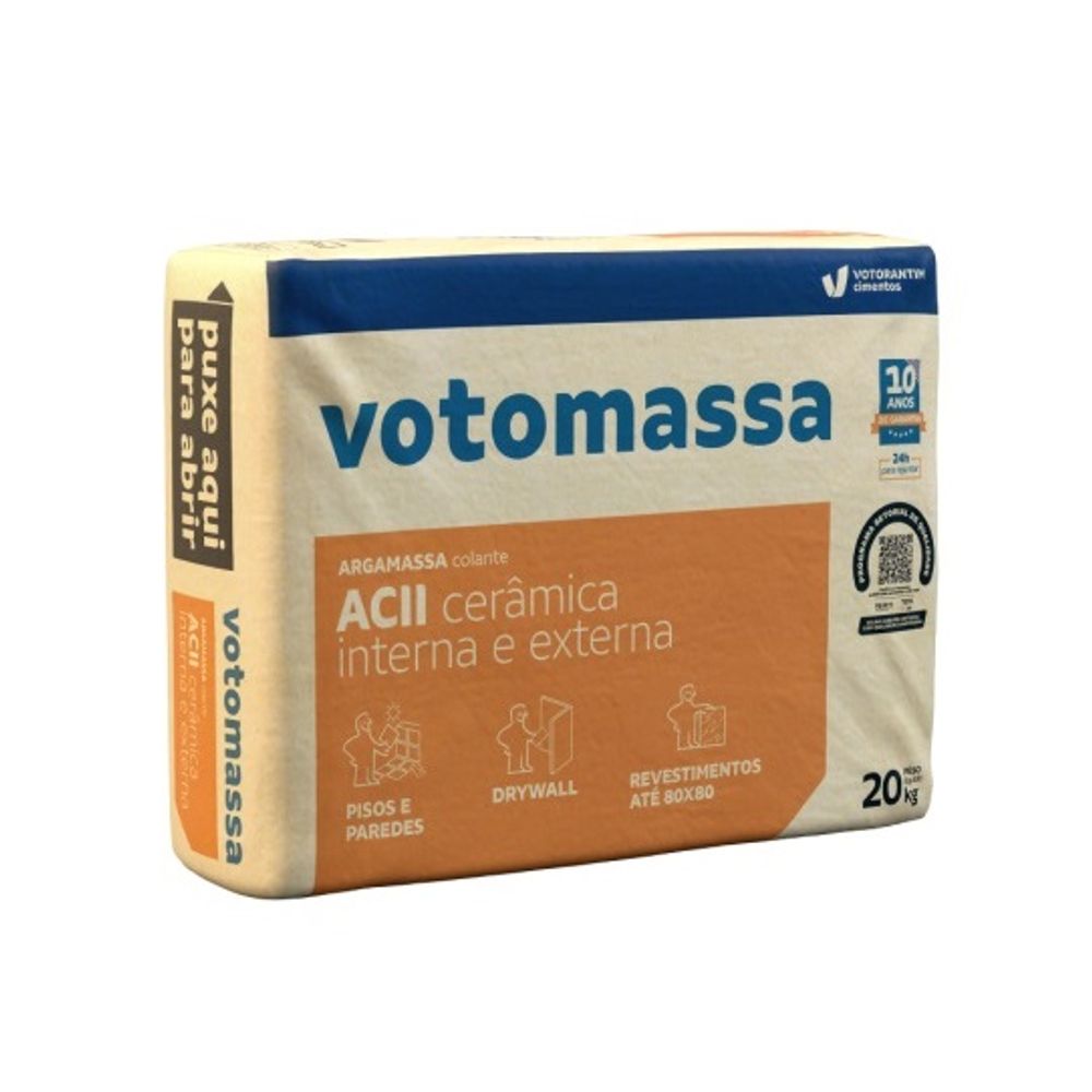 Argamassa AC2 para ambiente interno