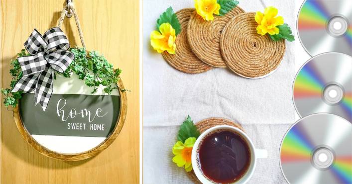 Transforme seu Jardim: 5 Ideias de Decoração com CDs Reciclados