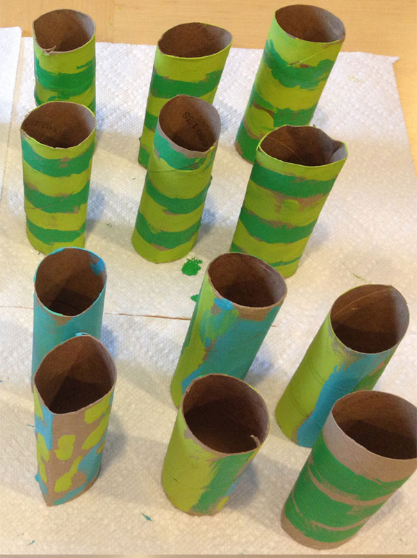 Decoração Sustentável: Painéis e Guirlandas com Rolos de Papel