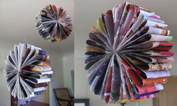 artesanato com folhas de livro