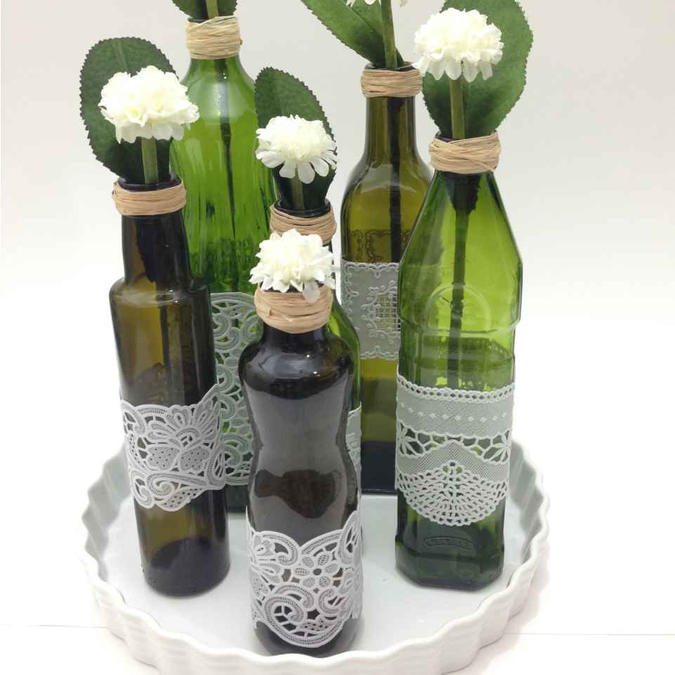 artesanato com garrafa de azeite