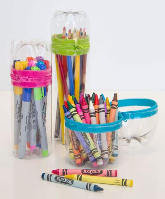 artesanato com garrafa pet pequena