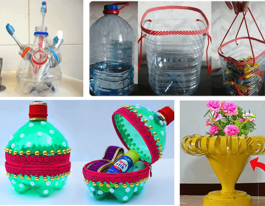 Decupagem em Garrafas de Leite: Passo a Passo para Vasos Elegantes