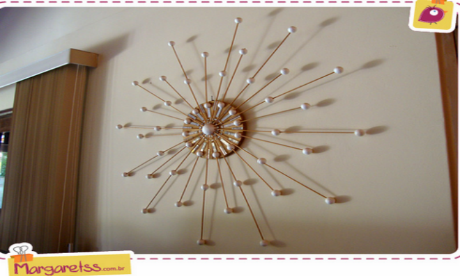 Como Fazer um Mural de Fotos Criativo com Palitos de Espeto