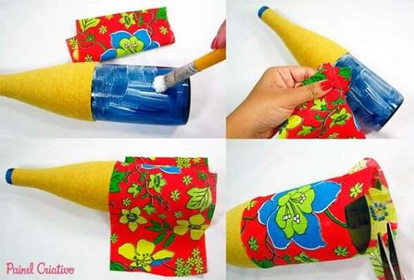 Técnicas de pintura e decoupage em vidro