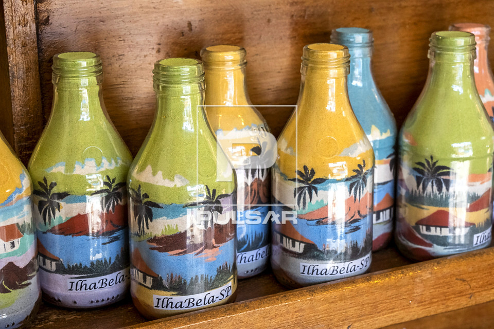 Ideias de organização criativa usando potes de vidro