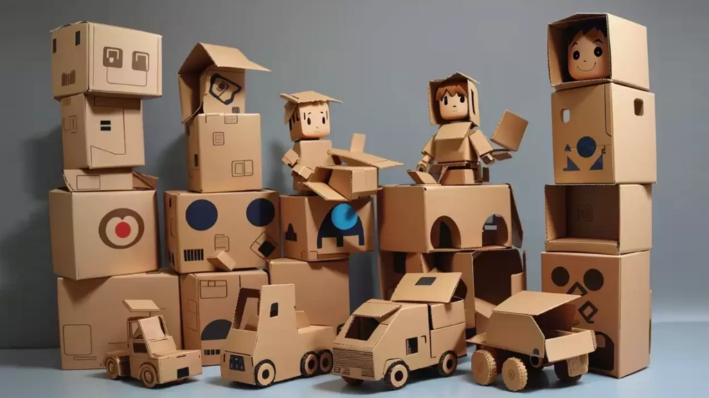 10 Projetos de Artesanato com Papelão para Iniciantes