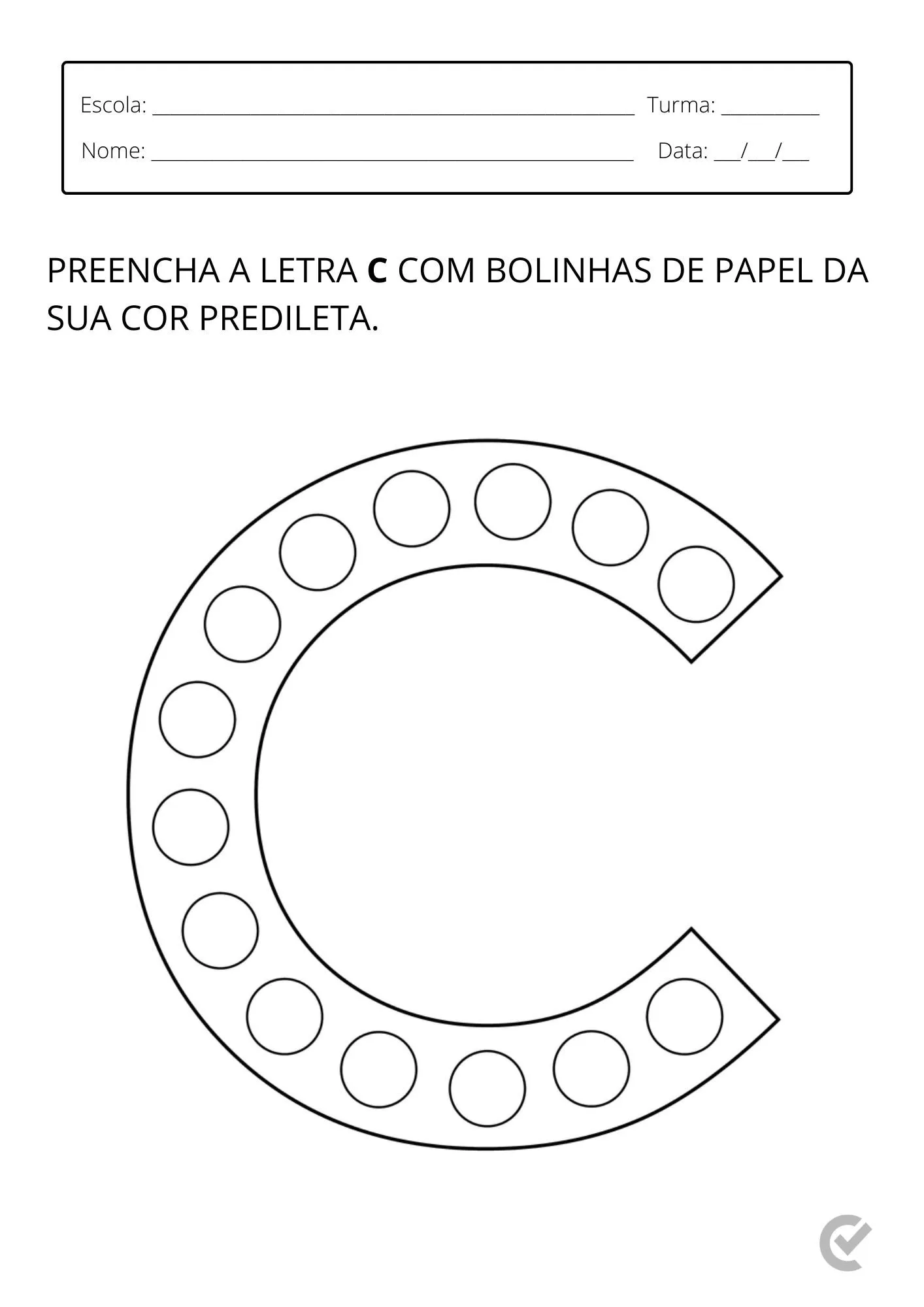 como ensinar a letra c para crianças com dificuldades
