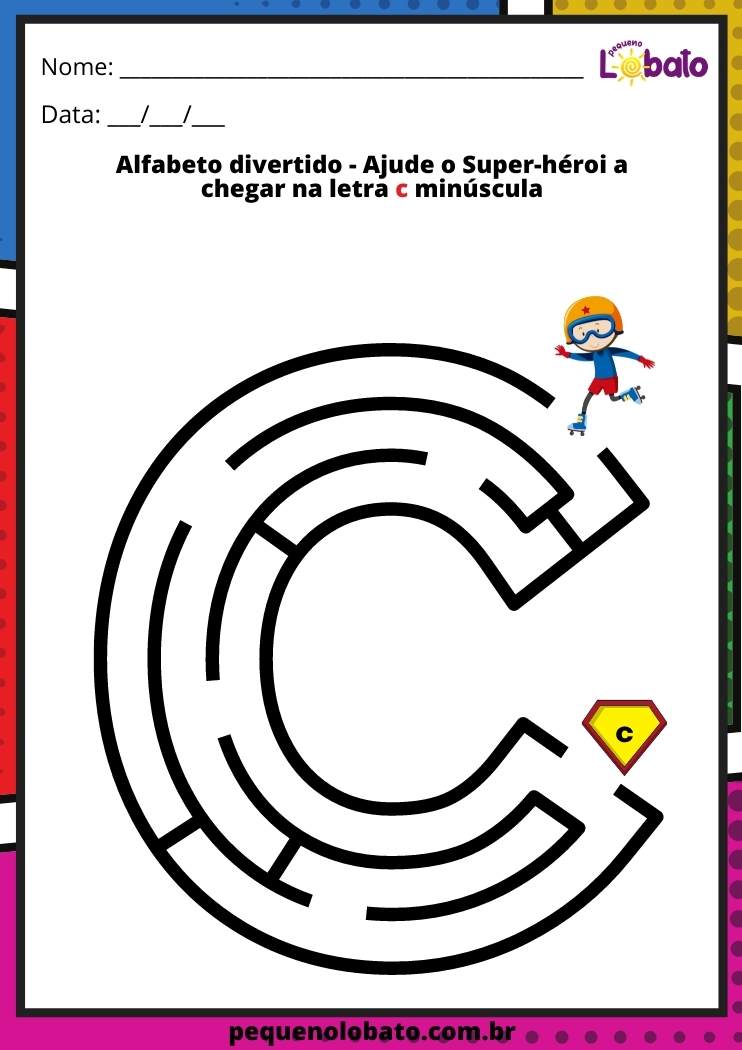 atividades divertidas com a letra c para alfabetização